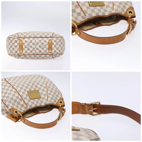 LOUIS VUITTON Damier Azur Galliera PM Shoulder Bag N55215 LV Auth fm4849 - Picture 15 of 16